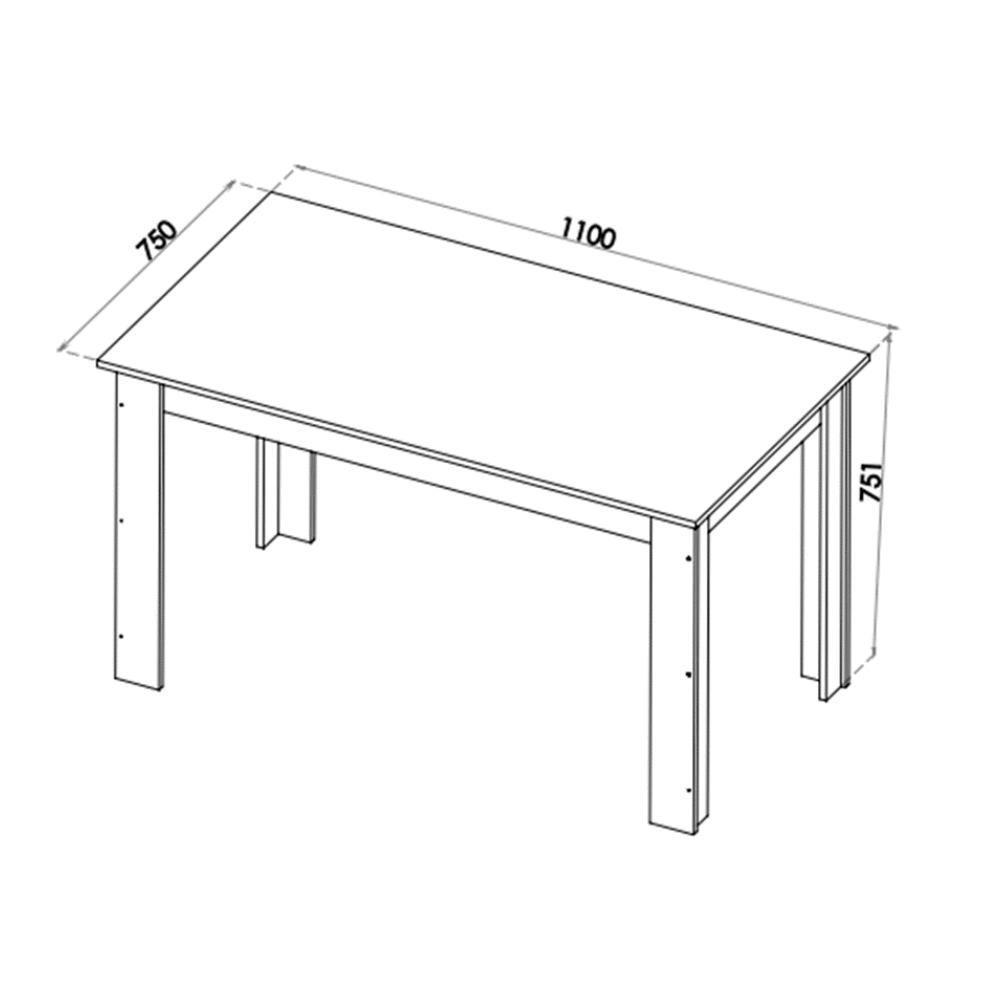 Conjunto Mesa De Jantar Retangular Palace Mel 4 Cadeiras Brisa Linho Bege - 5