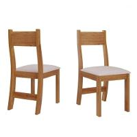 Conjunto Mesa De Jantar Retangular Milani Mel 4 Cadeiras Brisa Linho Marfim