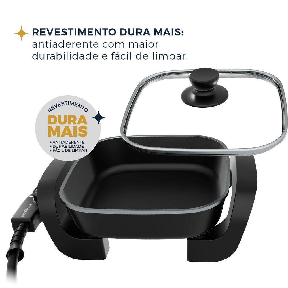 Panela Elétrica Britânia 2L 5 Temperaturas 650W BPE02A 110V - 4