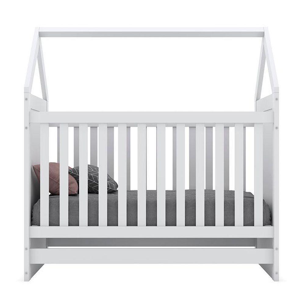 Berço Montessoriano Americano Branco Com Colchão Gazin – Henn - 6