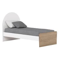 Guarda Roupa 3 Portas E Berço Mini Cama Magia Branco Jequitibá Hp Com Colchão 130x60 Tend Tudo Móveis - Henn - 5