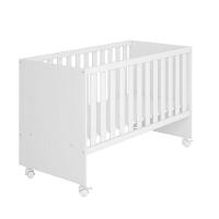 Berço Nacional Doce Sonho 3540 Branco Brilho Com Colchão Gazin – Qmovi