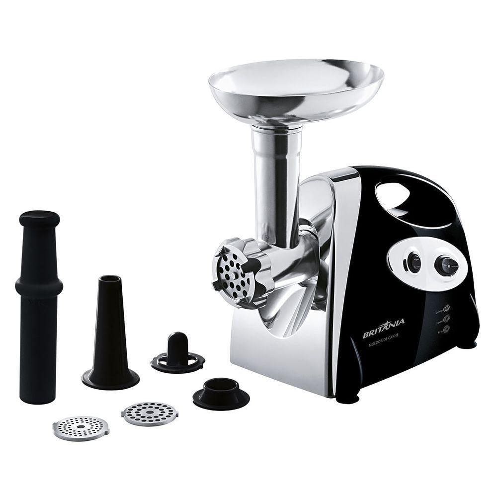 Moedor De Carne Elétrico Britânia Preto 350W 220V - 1