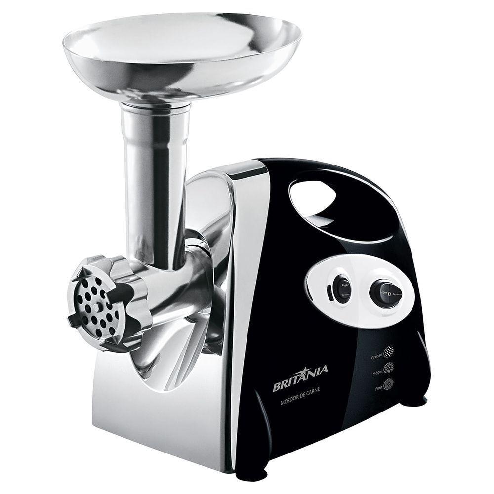 Moedor De Carne Elétrico Britânia Preto 350W 220V - 2