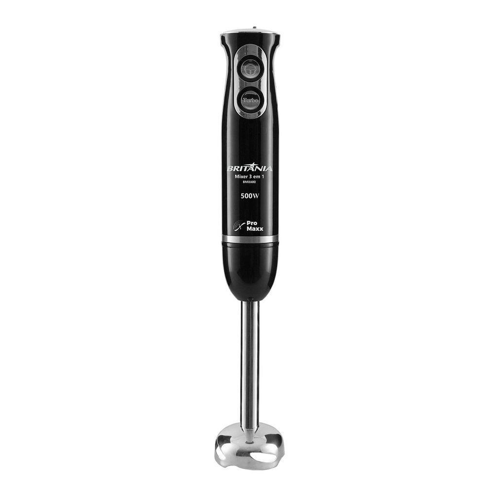 Mixer Britânia Turbo 3 Em 1 500W Preto 110V - 3