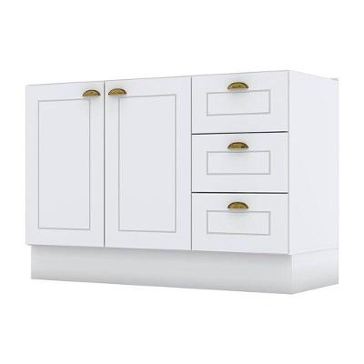 Balcão De Pia 120 Cm Nova York Branco Hp – Henn