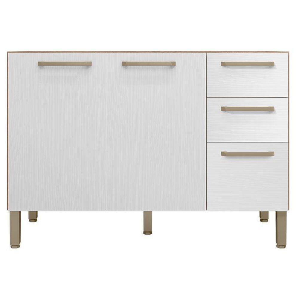 Balcão De Pia Mad Versalhes 120 Cm Freijó Supremo - Kits Paraná - 1