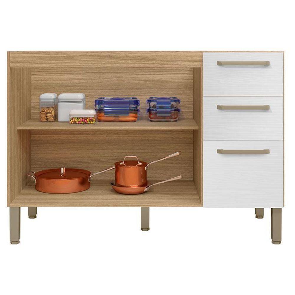 Balcão De Pia Mad Versalhes 120 Cm Freijó Supremo - Kits Paraná - 2