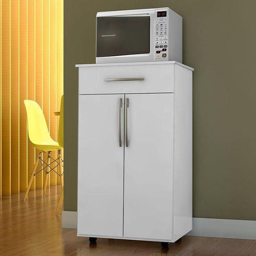 Balcão De Cozinha Multiuso Juliana Branco Flex - Ajl - 2