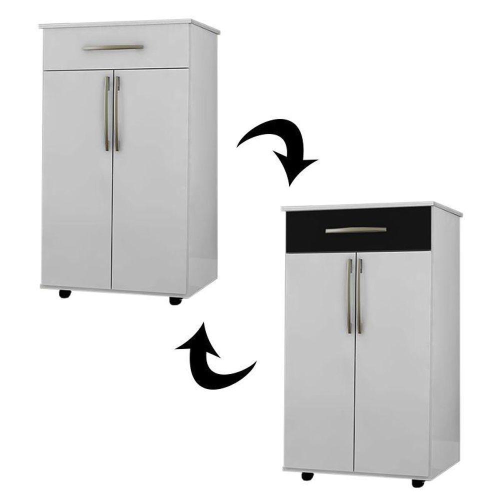 Balcão De Cozinha Multiuso Juliana Branco Flex - Ajl - 3