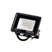 Kit 2 Refletor Led 10w 3000k Preto Bivolt Foxlux - 2