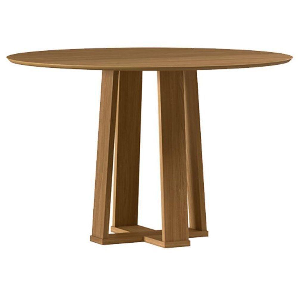 Mesa De Jantar 120 Cm Isabela Sem Vidro Ype – New Ceval - 1