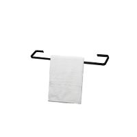 Porta Toalha De Banho Quadrado Preto Fosco - 8