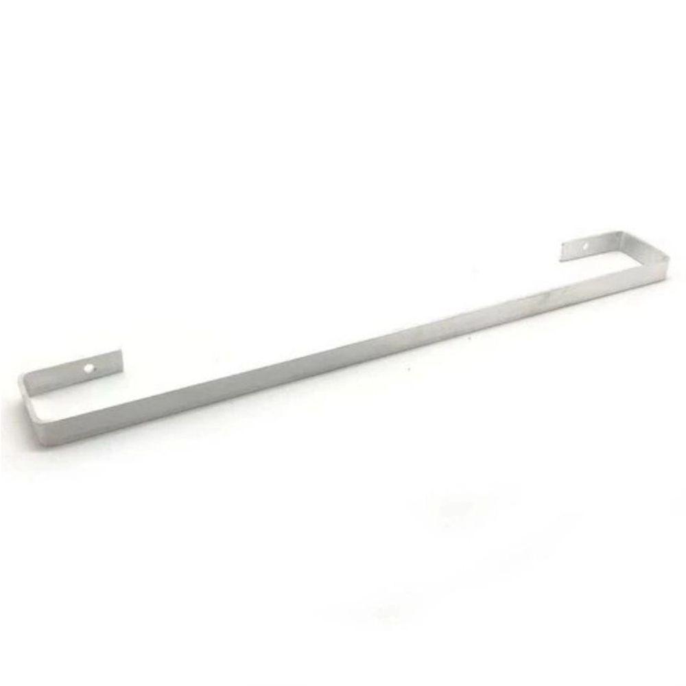 Porta Toalha De Banho Quadrado 49 Cm Alumínio Polido - 6