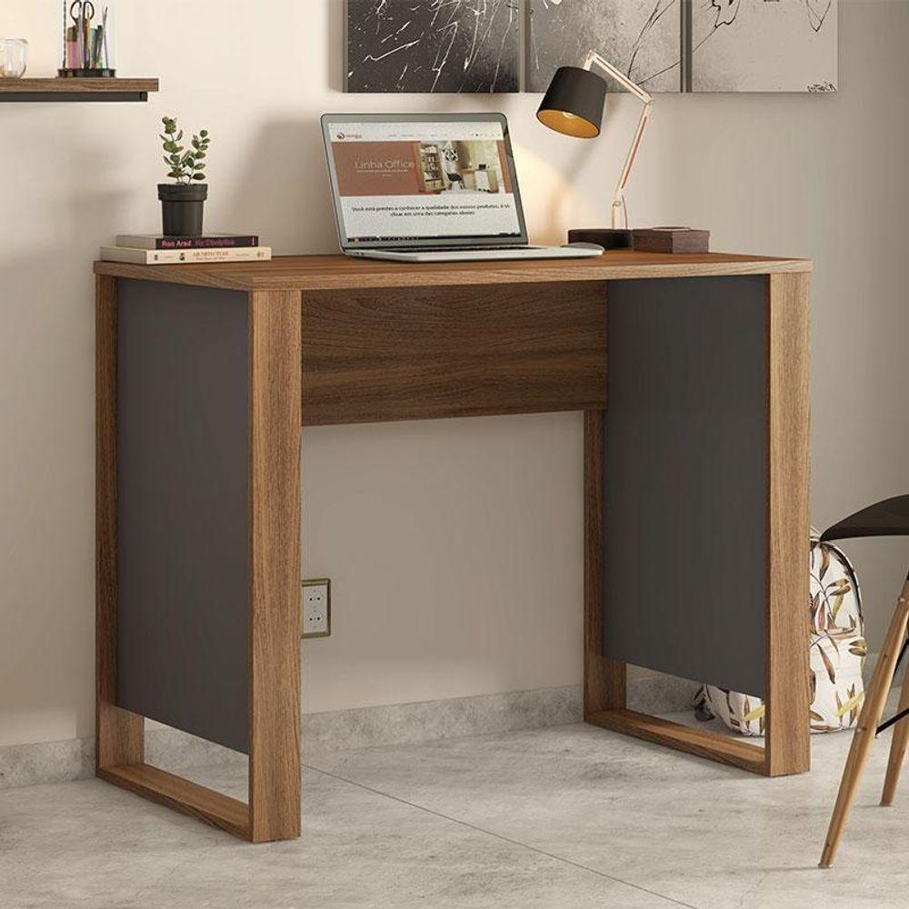 Mesa Para Computador Morada Amêndola Grafito – Demóbile - 2