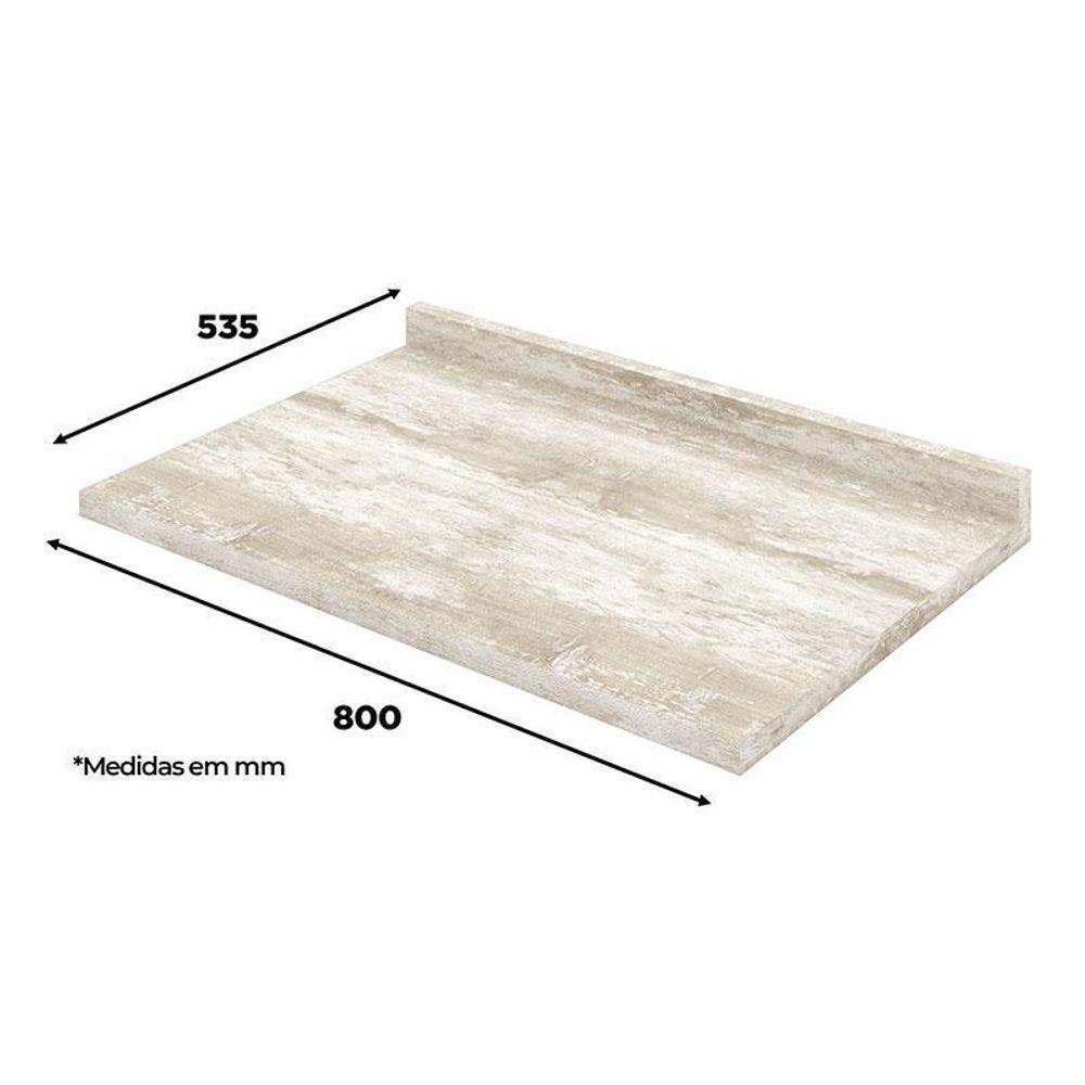 Balcão Forno De Embutir Nova York Branco Com Tampo Calcare – Henn - 3