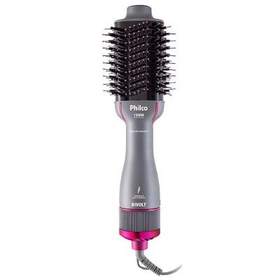 Escova Secadora Advance 4 em 1 1300W Tecnologia Infrared Cinza Philco Bivolt