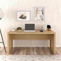 Mesa Para Escritório Me4109 Amêndoa - Tecnomobili - 3