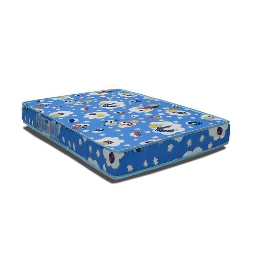 Berço Americano Mini Cama 100 Branco Brilho E Colchão Phisical 70/130 Ortobom Qmovi - 4