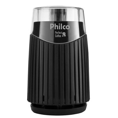 Moedor de Café Elétrico Perfect Coffee 160W 220V Preto Philco
