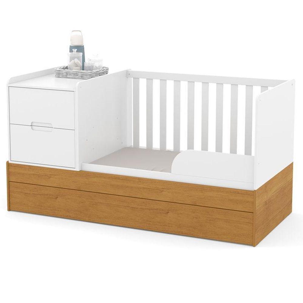 Berço Americano Multifuncional Formare Branco Freijó - Matic - 4