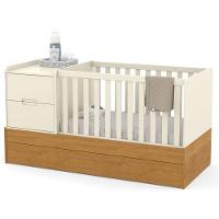 Berço Americano Multifuncional Formare Off White Freijó - Matic - 1