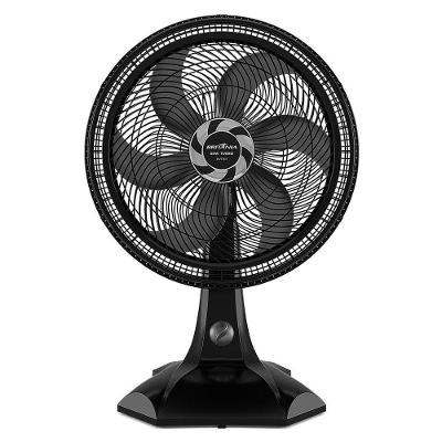 Ventilador Britânia 60W Hélice 30cm 6 Pás 3 Velocidades Preto BVT301 110V
