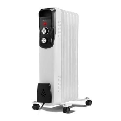 Aquecedor a Óleo BAQ1720B com Termostato Ajustável Branco Britânia 1500W 220V