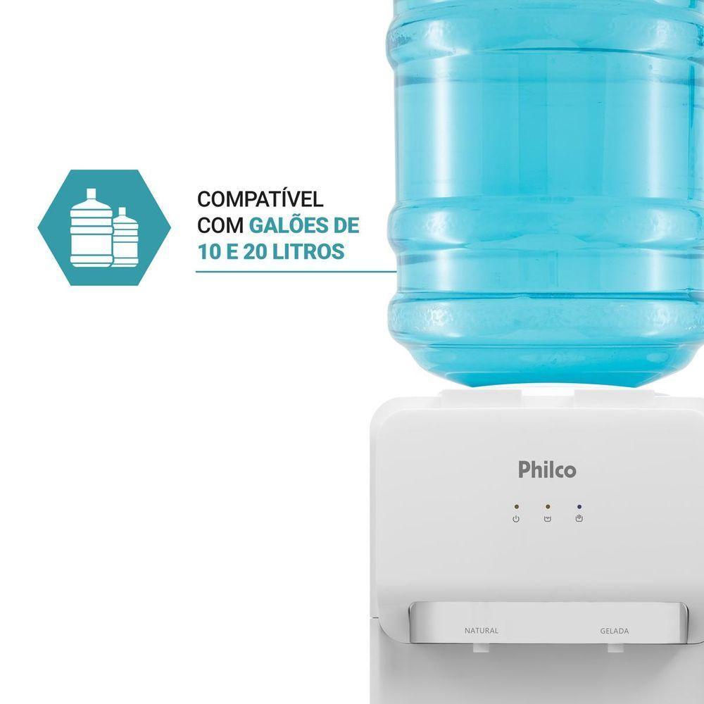 Bebedouro Philco 20L água Gelada E Natural Com Compressor PBE11 220V - 4