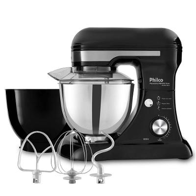 Batedeira Planetária Philco PBP600P 4L 600W 11 Velocidades Preto 110V