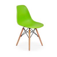 Kit Mesa Eiffel 100cm Branca 04 Cadeiras Charles Eames Verde - 1