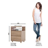 Mesa De Cabeceira Ambiente Campeche Jequitibá Brilho – Henn - 3