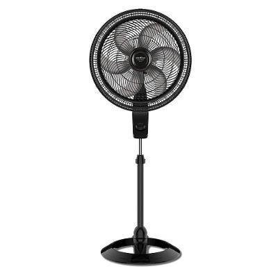 Ventilador de Coluna Britânia 175W Hélice 48cm 6 Pás 3 Velocidades Preto 110V