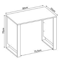 Mesa Para Computador Morada Branco – Demóbile - 4
