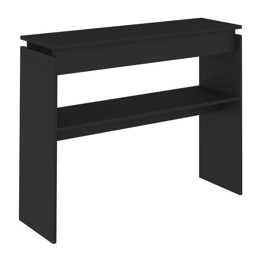 Aparador 100Cm Com Prateleira Multimóveis Cr50028 Preto Preto - 3