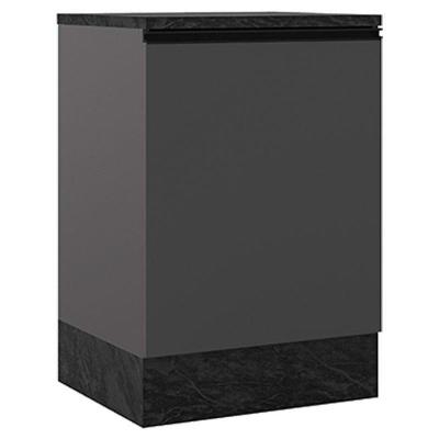 Balcão De Cozinha 58cm Etna Grafite – Poliman