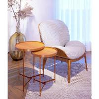 Kit Mesa Lateral Ambiente Aqua Nature Cobre - Imcal - 1