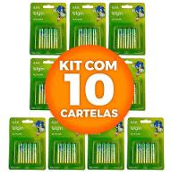 Pilha Alcalina Aaa Elgin Energy Lr03 1,5v Palito 10 Unidades - 7