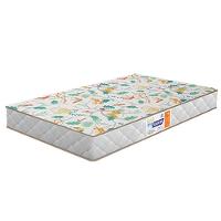 Quarto De Bebê Ariel 4 Portas Com Berço Americano Mirelle Off White Bétula Com Colchão Gazin –carolina Baby - 5