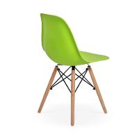 Kit Mesa Jantar Eiffel 120x80cm Branca 4 Cadeiras Verde - 2