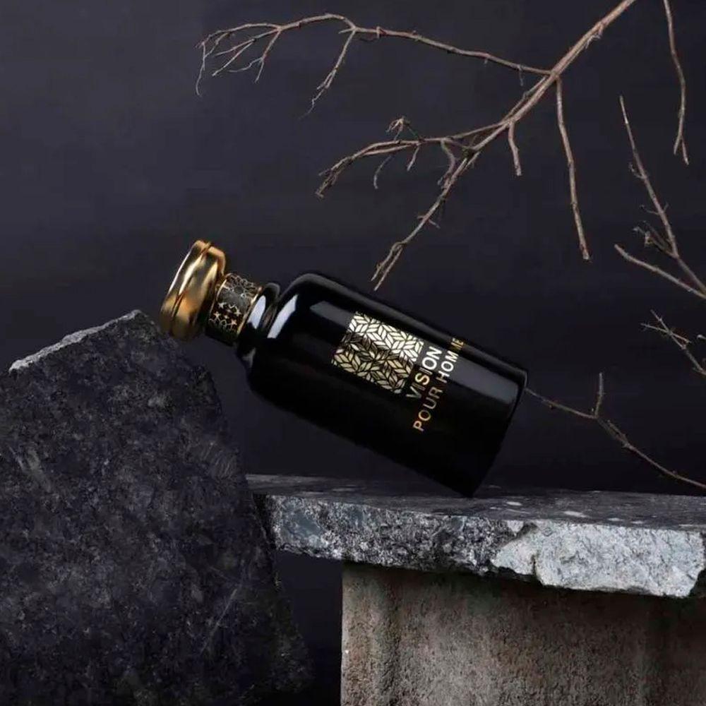 Kit Perfume Vision Pour Homme Edp Unissex 100ml + Shower Gel 100ml + Body Lotion 100ml - 6