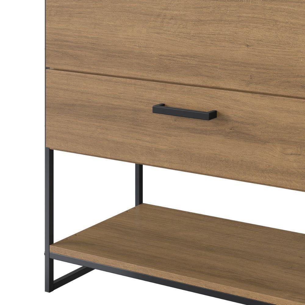 Gabinete Para Banheiro Industrial Com Gaveta E Porta Sem Cuba Mel - 5