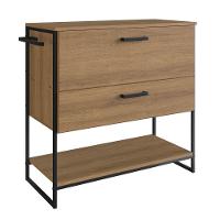 Gabinete Para Banheiro Industrial Com Gaveta E Porta Sem Cuba Mel - 1