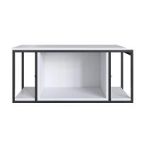Gabinete Para Banheiro Suspenso Industrial Sem Cuba Branco - 3