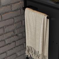 Gabinete Para Banheiro Industrial Com Gaveta E Porta Sem Cuba Grafite - 6