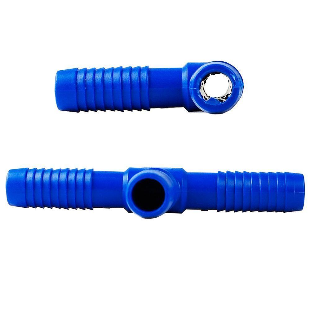 Tee 1/2" Conexão De Mangueira Triplo - 4