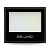 Kit 6 Refletor Holofote De Led 100w Branco Frio 6500k Preto 110/220v - 3