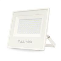 Kit 6 Refletor Holofote De Led 50w Branco Frio 6500k Branco 110/220v