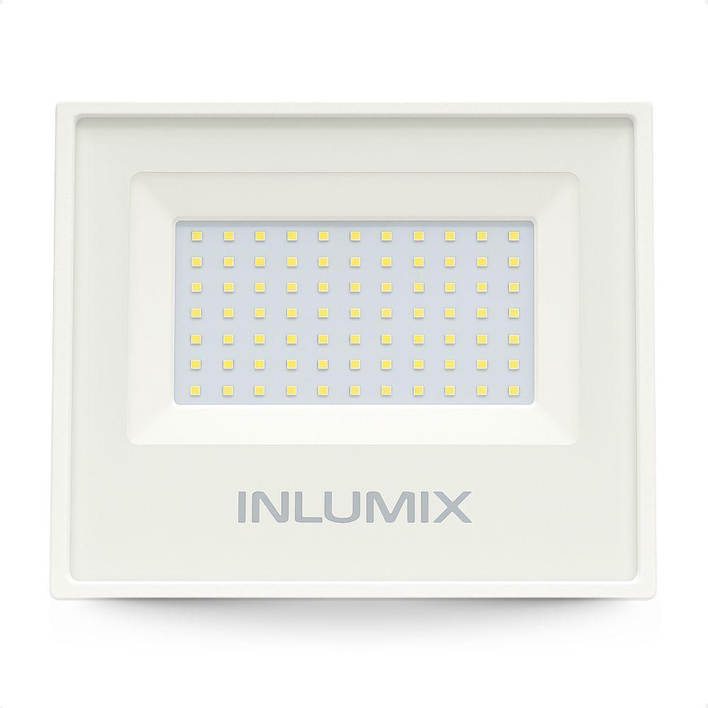 Refletor Holofote Led 50w Branco Frio 6500k Branco 110/220v - 2