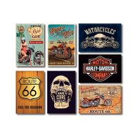 Kit Placas Decorativas Moto Mdf - 7 Placas - 1